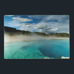 Yellowstone Placemat<br><div class="desc">Yellowstone and blue water in national park.</div>