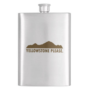Yellowstone Please Flask