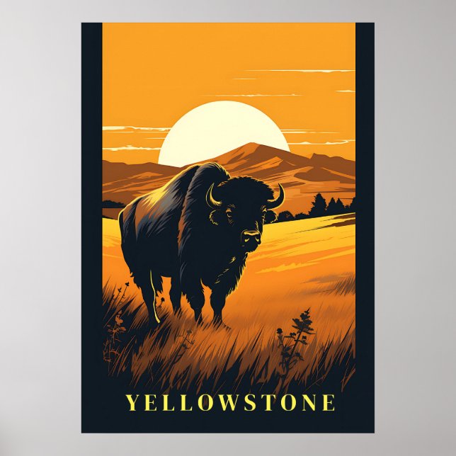 Yellowstone Poster Art  (Front)