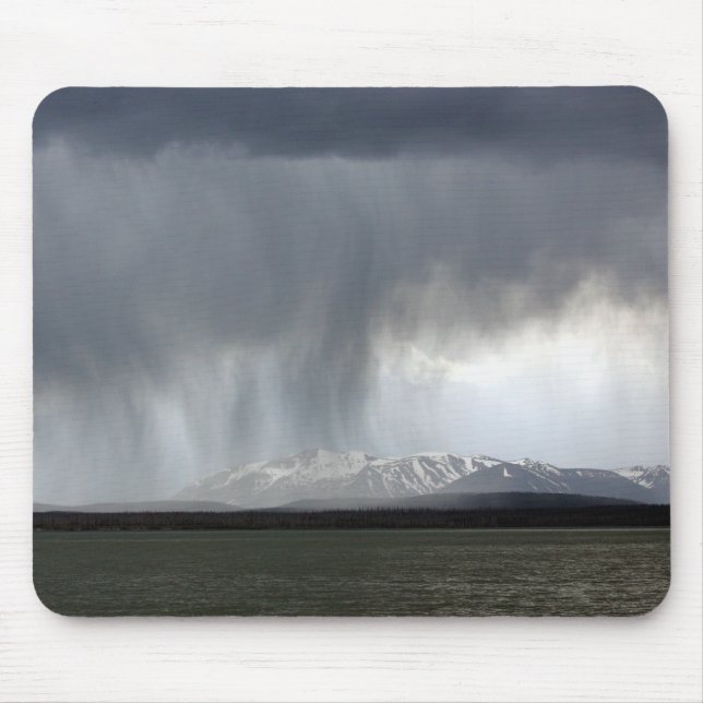 Yellowstone Rainy Day Mousepad (Front)