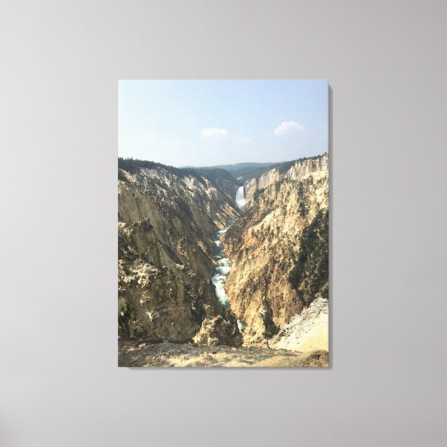 Yellowstone River Canvas Print (Front)