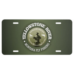 Yellowstone River (FF) License Plate