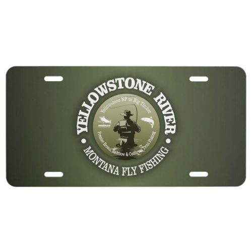 Yellowstone River FF License Plate