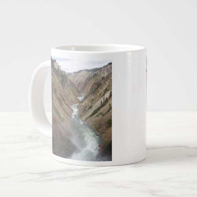 Yellowstone River Large Coffee Mug (Front Left)