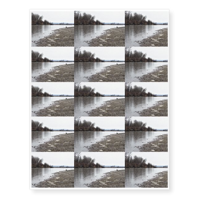 Yellowstone River Temporary Tattoos (Front)