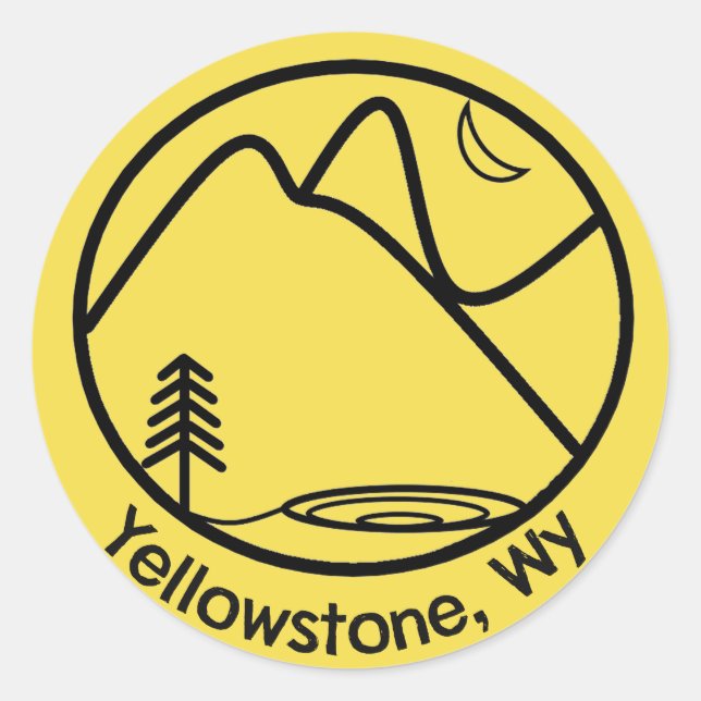Yellowstone sticker (Front)