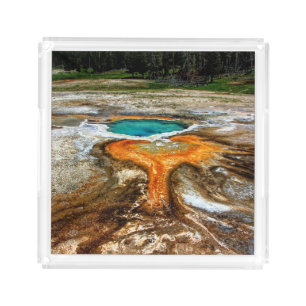 Yellowstone Thermal Pool Acrylic Tray