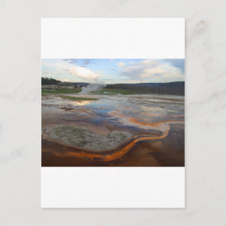 Yellowstone Thermal Pools Postcard