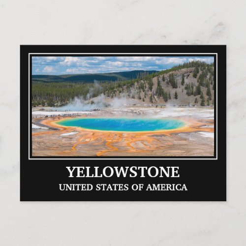 Yellowstone USA Postcard
