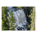 Yellowstone Waterfall Card