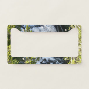 Yellowstone Waterfall License Plate Frame