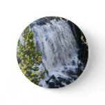 Yellowstone Waterfall Pinback Button