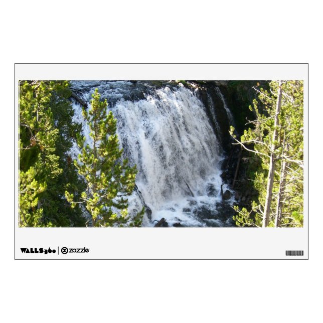 Yellowstone Waterfall Wall Decal (Front)