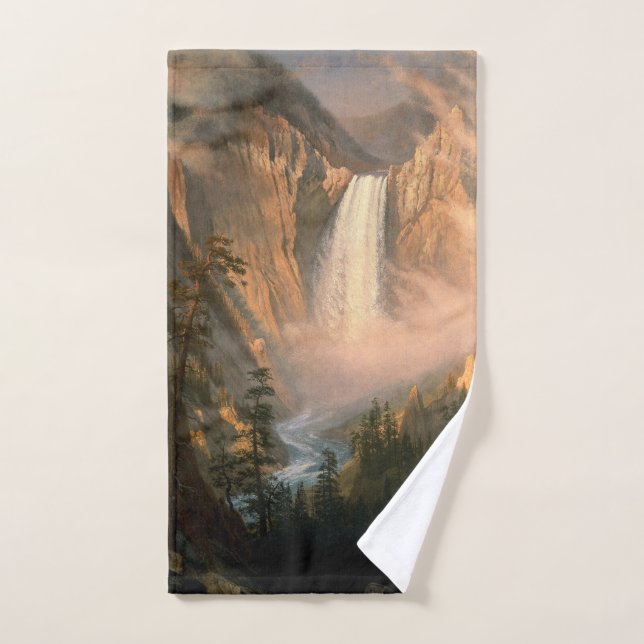 Yellowstone Waterfall Wilderness Bath Towel Set (Hand Towel)