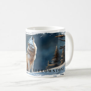 Yellowstone Wolf Mug