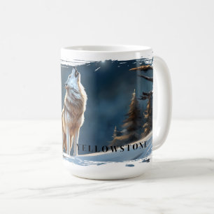 Yellowstone Wolf Mug