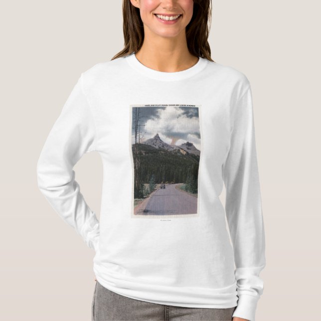 Yellowstone, WY - Index & Pilot Peaks, Cooke T-Shirt (Front)