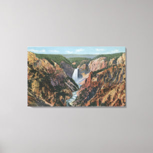 Yellowstone, WYfrom Artist's Point Canvas Print
