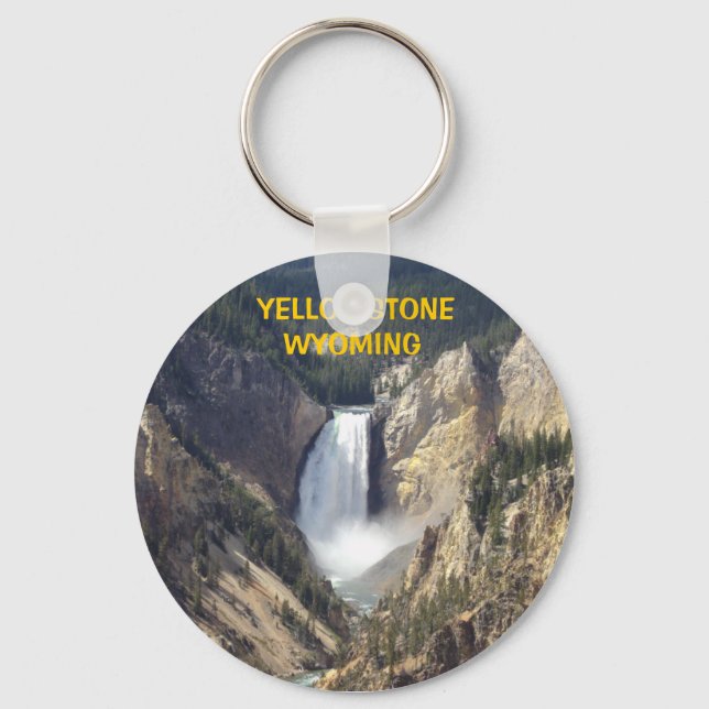 YELLOWSTONE, WYOMING KEYCHAIN (Front)