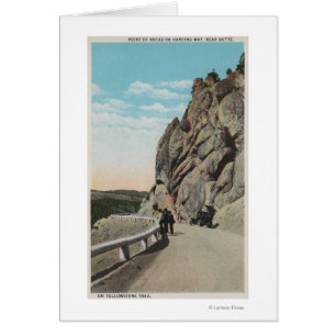 Yellowstone, WYVacationers, Old Car, Near Cards