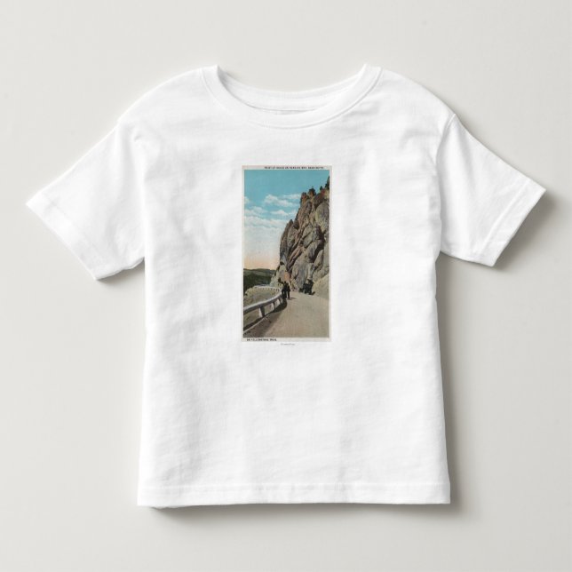 Yellowstone, WYVacationers, Old Car, Near Toddler T-shirt (Front)