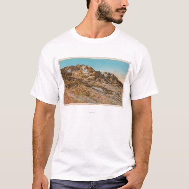 Yellowstone, WYView of Jupiter Terrace T-Shirt (Front)