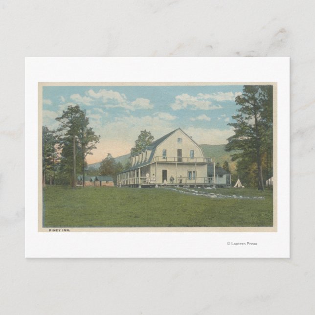 Yellowstone, WYView of Piney Inn Postcard (Front)