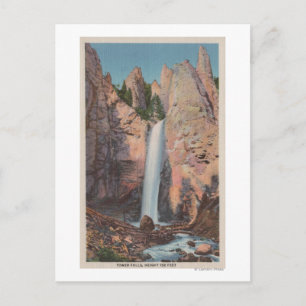 Yellowstone, WYView of Tower Falls Postcard