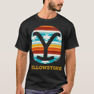Yellowstone Y Brand Western Blanket T-Shirt
