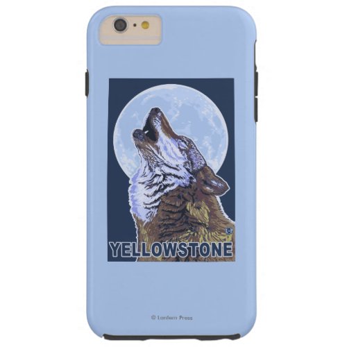 YellowstoneHowling Wolf Tough iPhone 6 Plus Case