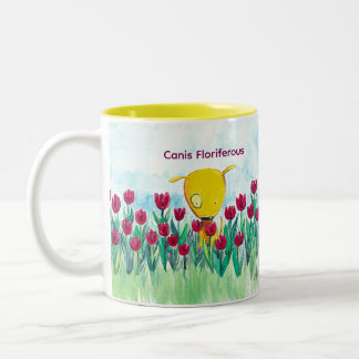 Yelodoggie "Canis Floriferous" Coffee Mug