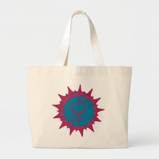 YEMANJA ODÔ FÊ IYABÁ LARGE TOTE BAG