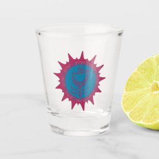 YEMANJA ODÔ FÊ IYABÁ SHOT GLASS