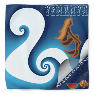 Yemanya Goddess Of The Ocean Bandana