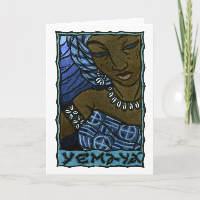 Yemaya Greeting Card (Front)