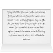 Yemaya, Mother of the Seven Seas (Inside Horizontal (Top))