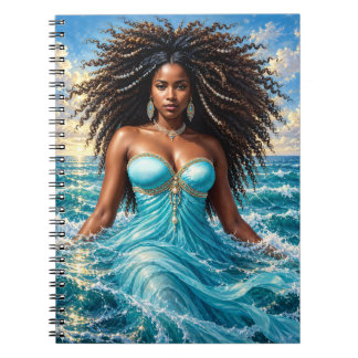 Yemaya Orisha Ocean Art Notebook