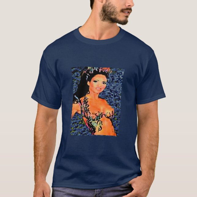 YEMAYA TILED T-Shirt (Front)
