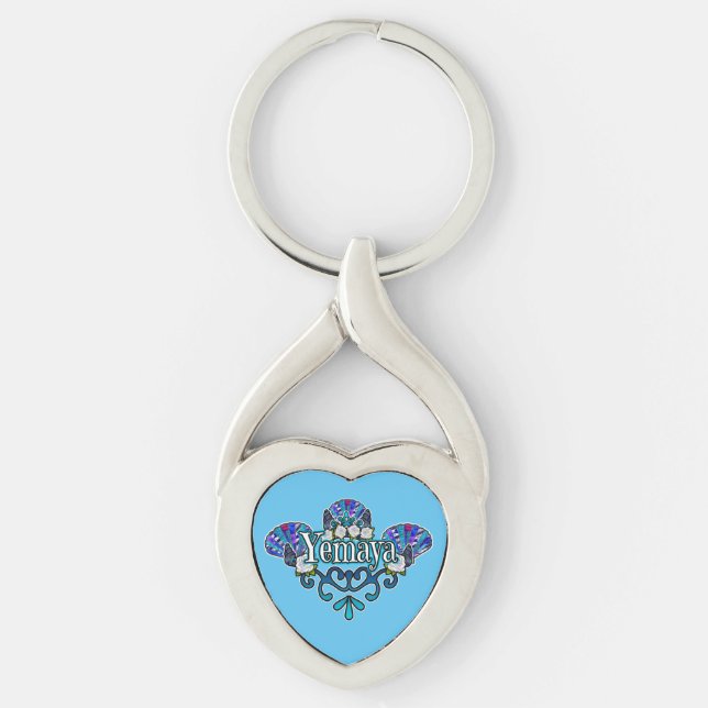 Yemaya Vibes Keychain (Front)