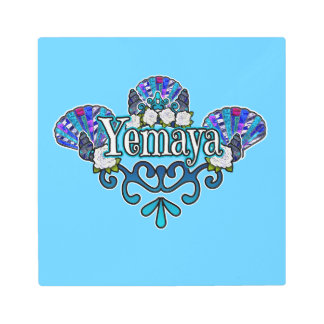 Yemaya Vibes Metal Print