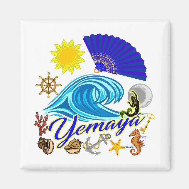 Yemaya Wave Magnet (Front)