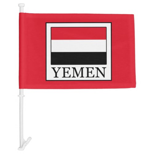 Yemen Car Flag