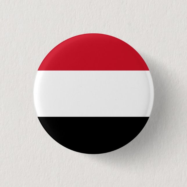 Yemen Flag Button (Front)