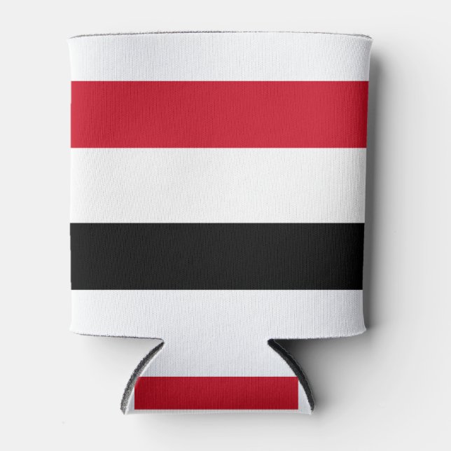 Yemen Flag Can Cooler (Front)
