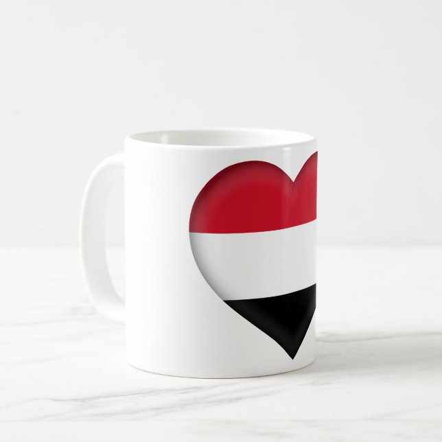 Yemen Flag Coffee Mug (Front Left)