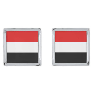 Yemen Flag Cufflinks