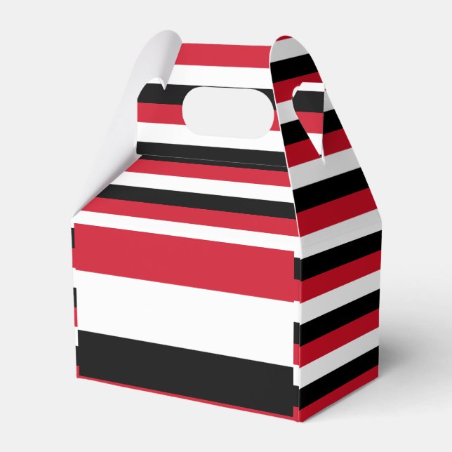 Yemen Flag Favor Boxes (Back Side)