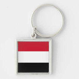 Yemen Flag Keychain