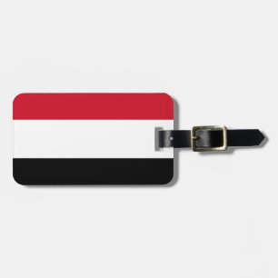 Yemen Flag Luggage Tag