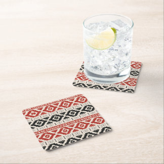 Yemen Flag Luxury Geometric Coaster – Yemeni Herit